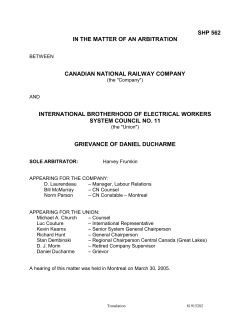 ad hoc 562: ducharme, d.: discharge