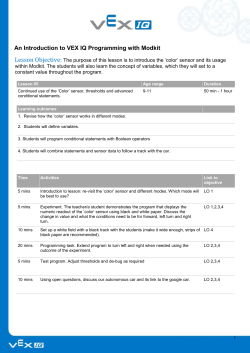 An Introduction to VEX IQ Programming with Modkit