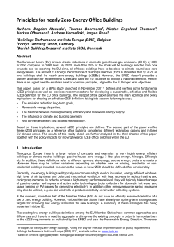 Principles for nearly Zero