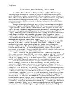 File - Kevin Broun`s e-Portfolio