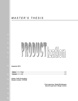 Eindverslag Stage - Utrecht University Repository