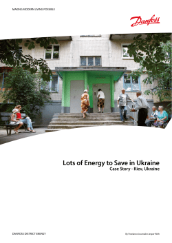 Lots of Energy to Save in Ukraine