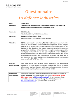 to defence industries