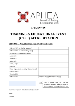 CTEE Application form (download)