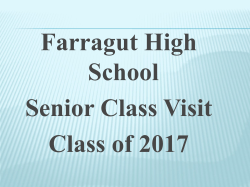 open house senior parent night