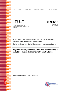 itu-t recommendation