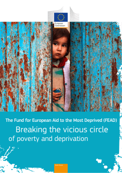 Breaking the vicious circle of poverty and deprivation