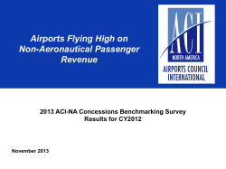 Airports Flying High on Non-Aeronautical Passenger Revenue