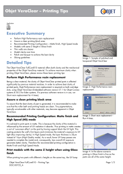 Chemical Resistance Application Note