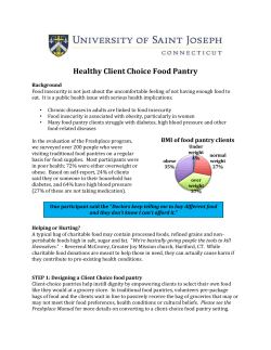 Healthy Client Choice One Pager