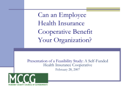 Presentation of a Feasibility Study