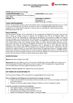 March 2002 version - Save the Children International