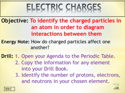 ELECTRIC CHARGES one