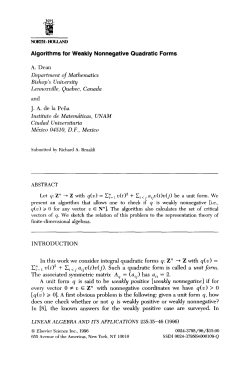 Algorithms for Weakly Nonnegative Quadratic Forms