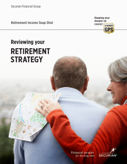RETIREMENT STRATEGY - Virginia Asset Management
