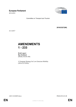 AM_Com_NonLegReport - European Parliament