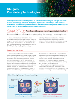 Chugai`s Proprietary Technologies