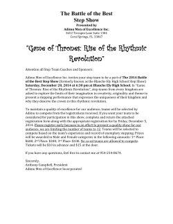 Game of Thrones: Rise of the Rhythmic Revolution