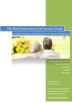 The Real Retirement Life Income Fund