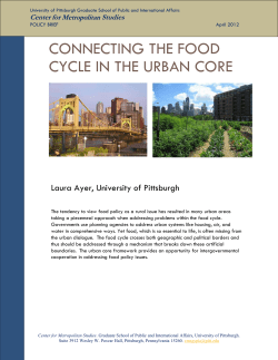 CONNECTing the food cycle in the urban core