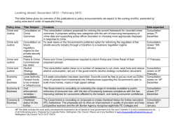 Looking ahead - Nottingham Insight