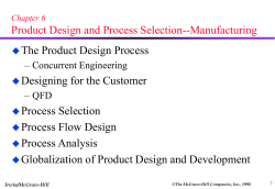 Production and Operations Management: Manufacturing and Services