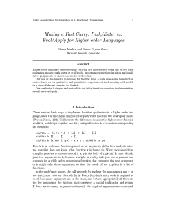 Push/Enter vs. Eval/Apply for Higher-ord