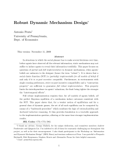 Robust Dynamic Mechanism Design