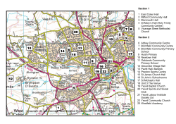Section 1 1 East Coker Hall 2 Milford Community Hall 3 Monmouth