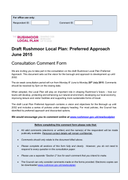 Appendix A: SHMA Flawed Assumptions and Impact