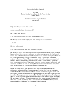 Billy Ball - The Forest History Society