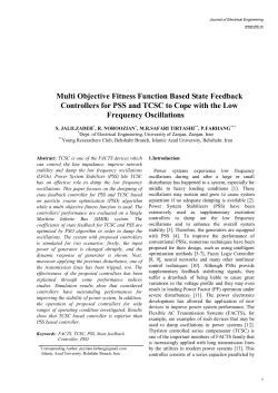 Multi Objective Fitness Function Based State Feedback Controllers