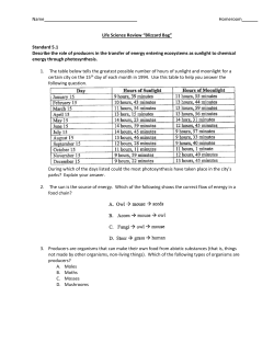 Name Homeroom Life Science Review &ldquo;Blizzard Bag&rdquo; Standard 5.1