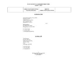 CPA State Association CEO Directory