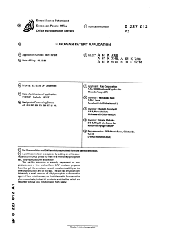 Gel-like emulsion and O/W emulsions obtained from the gel