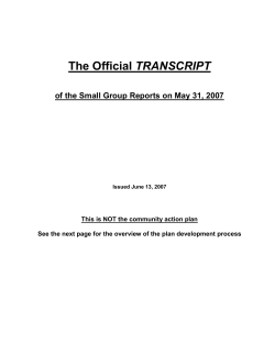 Topic - Center for Community Futures