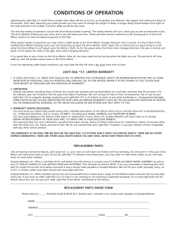 Light Rail 3.5 Insruct - LightRail&reg; Light Movers