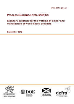 Process Guidance Note 6/02(12)