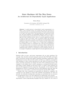 State Machines All The Way Down - Edwin Brady