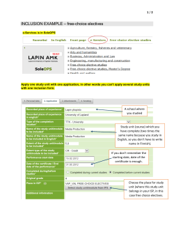 INCLUSION EXAMPLE &ndash; free