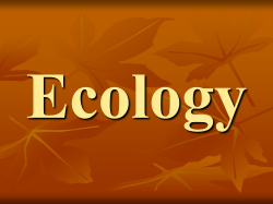No organism exists as an entity, separate and distinct from its