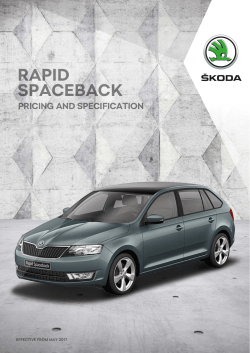 rapid spaceback - Rainworth Skoda