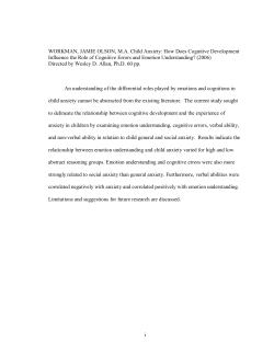 How Does Cognitive Development Influence the Role