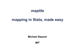 maptile mapping in Stata, made easy