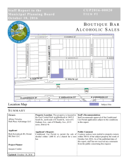 BOUTIQUE BAR ALCOHOLIC SALES
