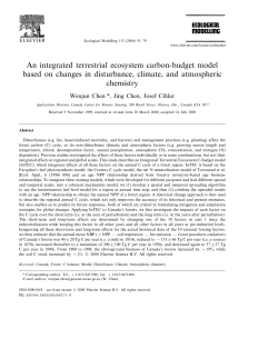 An integrated terrestrial ecosystem carbon