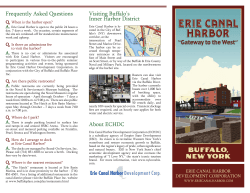 Frequently Asked Questions Visiting Buffalo`s Inner Harbor District