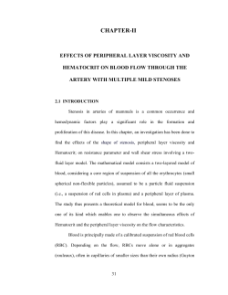 Chapter 2: Effects of peripheral layer