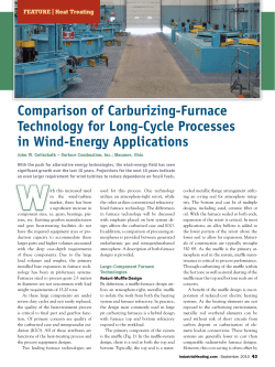 Comparison of Carburizing-Furnace Technology for Long