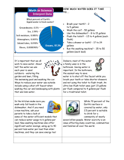 statistic center 4th grade water